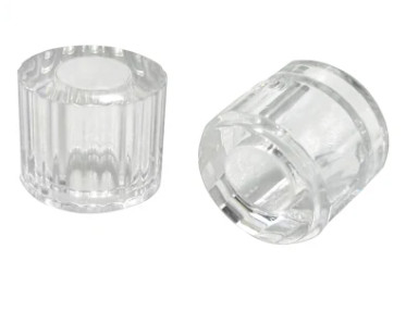 CNC που επεξεργάζεται τα πλαστικά πλαστικά διαφανή σαφή υψηλά γυαλισμένα ακρυλικά PMMA πλαστικά μέρη μερών στη μηχανή
