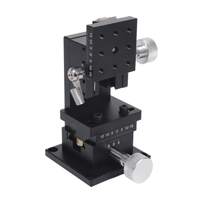 XYZ 10kg φορτίο 200mm ταξίδι γραμμικό στάδιο με 0,01mm/100mm παράλληλο